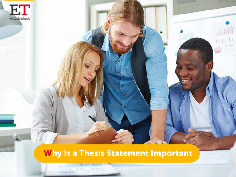 what is the important of thesis statement